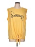 Express One Eleven Stars Yellow Sleeveless Top Size L - photo 1