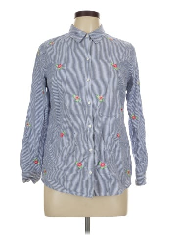 Charter Club Long Sleeve Button-Down Shirt (view 1)