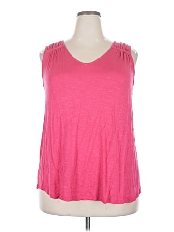 Lane Bryant Sleeveless T-Shirt (view 1)