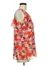 CAbi 100% Polyester Orange Short Sleeve Blouse Size M - photo 4