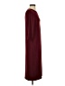 Celeste Solid Burgundy Casual Dress Size S - photo 4