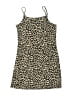 Lily Bleu Animal Print Tan Dress Size 8 - photo 1
