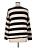 Kensie Stripes Black Pullover Sweater Size XL - photo 2