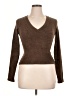 JJ Basics 100% Nylon Brown Pullover Sweater Size XL - photo 1
