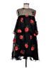 Lela Rose 100% Polyester Black Cocktail Dress Size 6 - photo 1