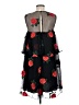 Lela Rose 100% Polyester Black Cocktail Dress Size 6 - photo 2
