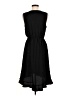 Apt. 9 100% Polyester Solid Black Casual Dress Size M - photo 2