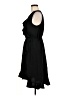 Apt. 9 100% Polyester Solid Black Casual Dress Size M - photo 5