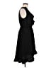 Apt. 9 100% Polyester Solid Black Casual Dress Size M - photo 4