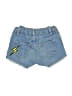 Zara Graphic Blue Denim Shorts Size 4 - photo 2