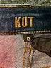 Kut from the Kloth Solid Blue Jeans Size 12 - photo 7