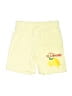 H&M 100% Baumwolle Solid Yellow Shorts Size 7 - photo 1