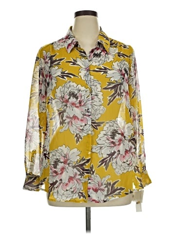 Liz Claiborne Long Sleeve Blouse (view 1)