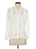 DAZY Ivory Long Sleeve Blouse Size L - photo 1