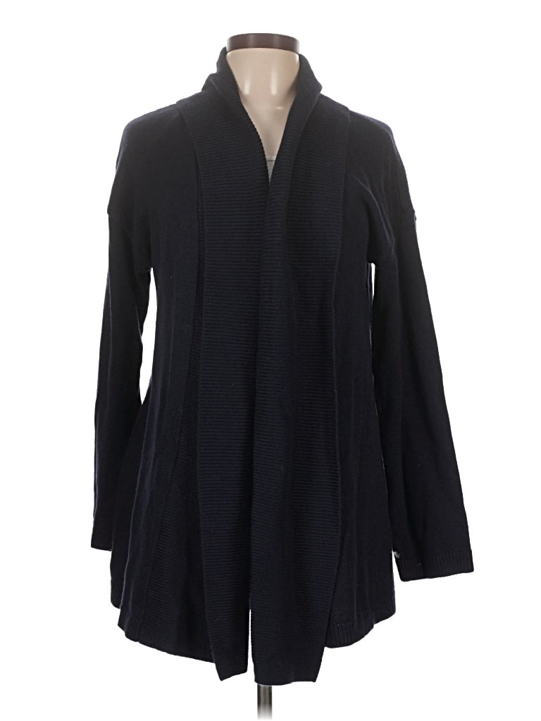 Pre-owned Talbots Cardigan Sweater In Black
