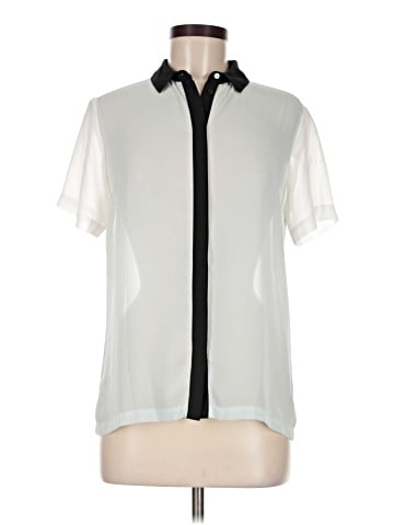 Topshop Short Sleeve Blouse (view 1)