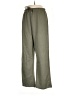 Wiholl Solid Green Casual Pants Size L - photo 1