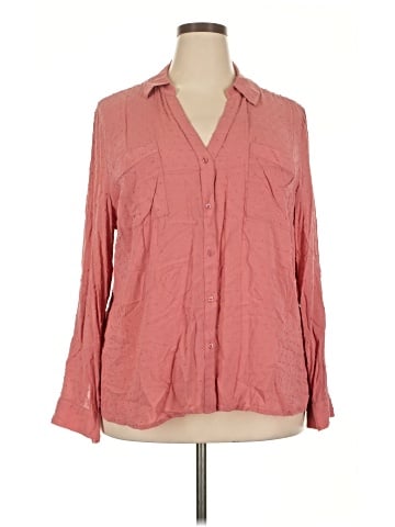 Candie's Long Sleeve Blouse (view 1)