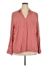 Candie's Pink Long Sleeve Blouse Size 2X - photo 1