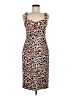 J.Crew Animal Print Brown Cocktail Dress Size 6 - photo 1