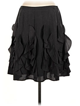 Garnet Hill Silk Skirt
