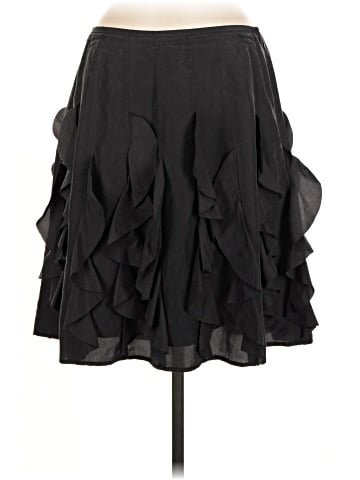 Garnet Hill Silk Skirt (view 1)