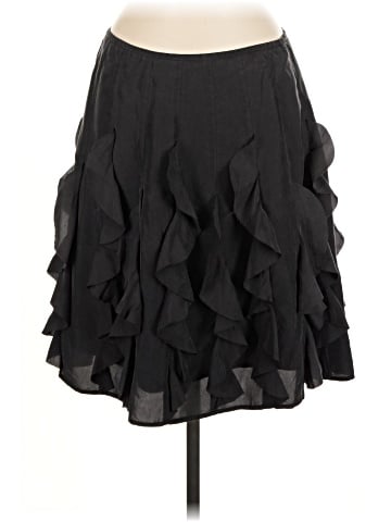 Garnet Hill Silk Skirt (view 2)