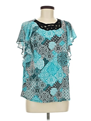 C established 1946 Short Sleeve Blouse (view 1)