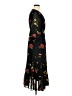 ASOS Floral Black Cocktail Dress Size 6 - photo 4