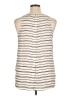 Who What Wear 100% Polyester Ivory Sleeveless Top Size XL - photo 2