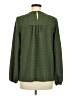 Assorted Brands 100% Polyester Green Long Sleeve Blouse Size M - photo 2