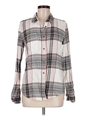 Vans Long Sleeve Button-Down Shirt (view 1)