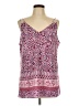 CAbi 100% Polyester Pink Sleeveless Blouse Size L - photo 1