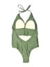 Assorted Brands Solid Green One Piece Swimsuit Size M - photo 2