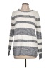 Pink Clover 100% Polyester Stripes Gray Pullover Sweater Size L - photo 1