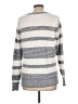 Pink Clover 100% Polyester Stripes Gray Pullover Sweater Size L - photo 2