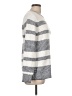 Pink Clover 100% Polyester Stripes Gray Pullover Sweater Size L - photo 4