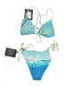 It's Now Cool Graphic Blue Swimsuit Bottoms Size M - photo 2