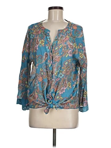 Spense 3/4 Sleeve Blouse (view 1)