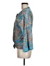 Spense Blue 3/4 Sleeve Blouse Size M - photo 5