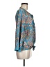 Spense Blue 3/4 Sleeve Blouse Size M - photo 4