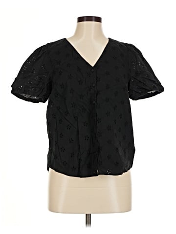 J.Crew Factory Store Short Sleeve Blouse (view 1)