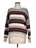 Unbranded 100% Polyester Stripes Gray Brown Pullover Sweater Size L - photo 1