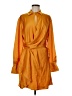 Jonathan Simkhai Solid Orange Casual Dress Size 8 - photo 1