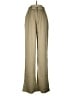 Missguided 100% Polyester Solid Tan Green Casual Pants Size 6 - photo 1
