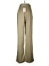 Missguided 100% Polyester Solid Tan Green Casual Pants Size 6 - photo 2