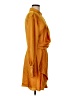 Jonathan Simkhai Solid Orange Casual Dress Size 8 - photo 4