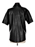 Babaton 100% Polyurethane Black Short Sleeve Button-Down Shirt Size XS - photo 2