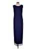 Patra 100% Polyester Blue Casual Dress Size 12 - photo 2