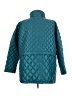 Athleta 100% Nylon Argyle Teal Jacket Size 2X - photo 2